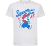 Детская футболка Super Mario Bros 85 Белый фото