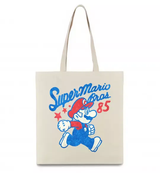 Еко-сумка Super Mario Bros 85 Бежевий фото
