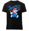 Мужская премиум футболка Super Mario Bros 85 Черный фото