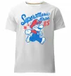 Мужская премиум футболка Super Mario Bros 85 Белый фото