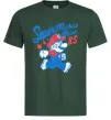 Мужская футболка Super Mario Bros 85 Темно-зеленый фото