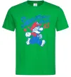 Мужская футболка Super Mario Bros 85 Зеленый фото