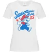 Жіноча футболка Super Mario Bros 85 Білий фото