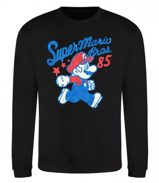 Свитшот Super Mario Bros 85 Черный фото