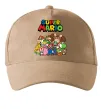 Кепка Super Mario всі персонажі Песочный фото