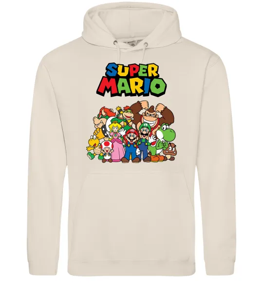 Мужская толстовка (худи) Super Mario всі персонажі Таш фото