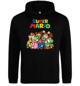 Женская толстовка (худи) Kickin it oldschool Черный фото