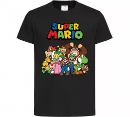 Дитяча футболка Super Mario Лаймовий фото Дитяча футболка Super Mario Лаймовий фото