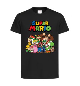 Дитяча футболка Super Mario всі персонажі