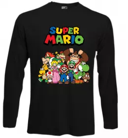 Лонгслів Kickin it oldschool Чорний фото Лонгслів Kickin it oldschool Чорний фото