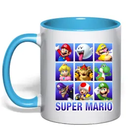 Чашка з кольоровою ручкою Чашка з кольоровою ручкою