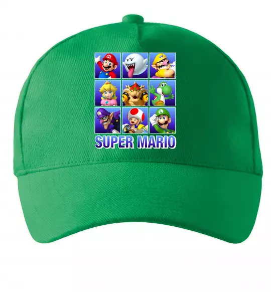 Кепка Super Mario Characters Зелений фото