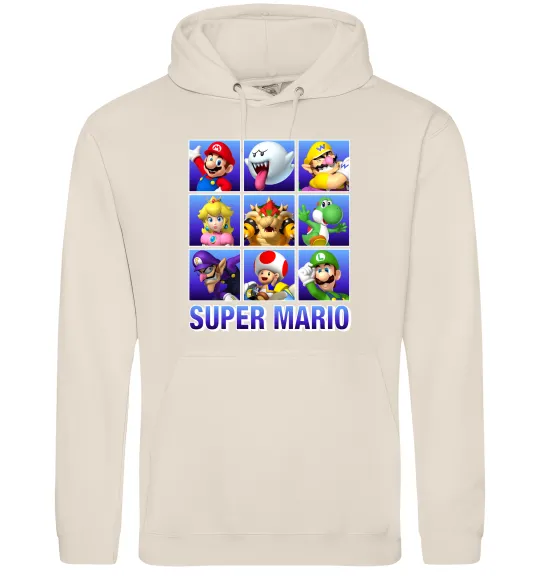 Мужская толстовка (худи) Super Mario Characters Таш фото