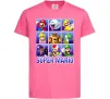 Дитяча футболка Super Mario Characters Яскраво-рожевий фото