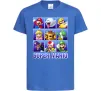 Дитяча футболка Super Mario Characters Яскраво-синій фото