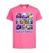 Детская футболка Super Mario Characters Ярко-розовый фото