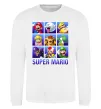 Свитшот Super Mario Characters Белый фото
