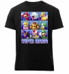 Мужская премиум футболка Super Mario Characters Черный фото