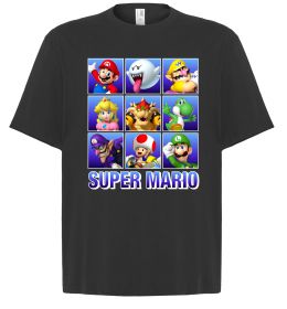Футболка Оверсайз Super Mario Characters