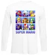 Лонгслів Super Mario Characters Білий фото