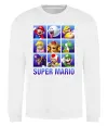 Світшот Super Mario Characters Білий фото