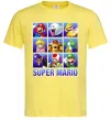 Мужская футболка Super Mario Characters Лимонный фото