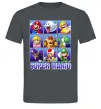 Мужская футболка Super Mario Characters Графит фото
