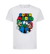 Детская футболка Mario and Luigi Белый фото