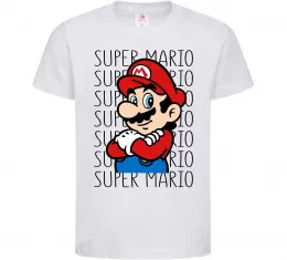 Дитяча футболка Super Mario Лаймовий фото Дитяча футболка Super Mario Лаймовий фото