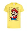 Дитяча футболка Super Mario з написами Лимонний фото
