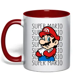 Чашка з кольоровою ручкою