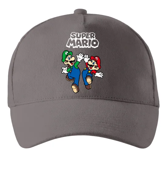 Кепка Маріо та Луїджи Серый фото