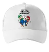 Кепка Маріо та Луїджи Білий Кепка Маріо та Луїджи Білий фото