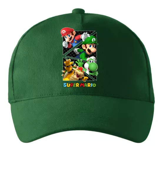 Кепка Mario and Luigi Bros Темно-зеленый фото