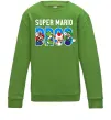 Детский Свитшот Super Mario Bros персонажі Лаймовый фото