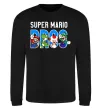 Свитшот Super Mario Bros персонажі Черный фото