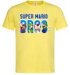 Чоловіча футболка Super Mario Bros персонажі Лимонний фото