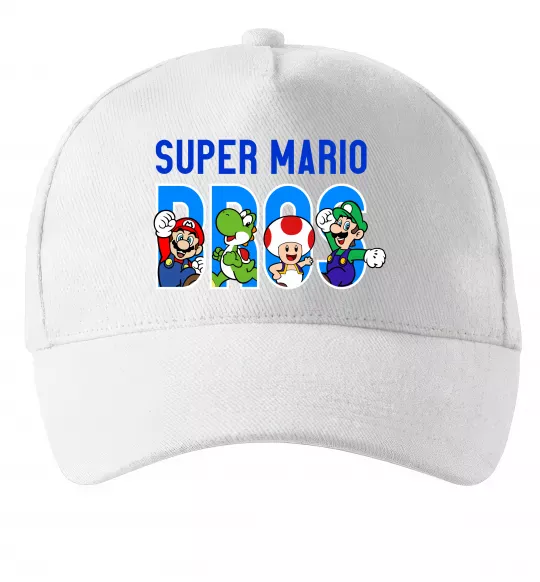 Кепка Super Mario Bros персонажі Білий фото