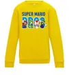 Детский Свитшот Super Mario Bros персонажі Солнечно желтый фото