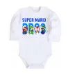 Детский боди Super Mario Bros персонажі Белый фото