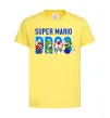 Детская футболка Super Mario Bros персонажі Лимонный фото