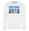 Свитшот Super Mario Bros персонажі Белый фото