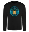 Свитшот Relax the DJ is here Черный фото