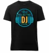 Мужская премиум футболка Relax the DJ is here Черный фото