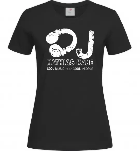 Женская футболка Mathias Kane Черный фото