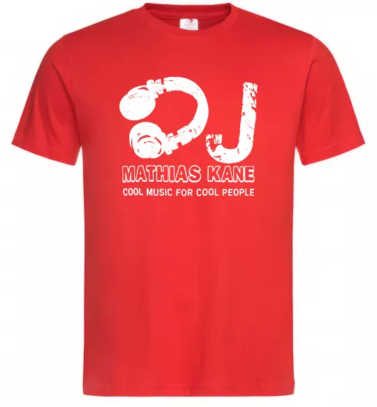 Мужская футболка Mathias Kane Красный фото
