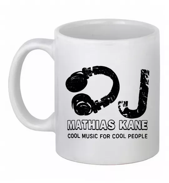 Чашка керамическая Mathias Kane Белый фото