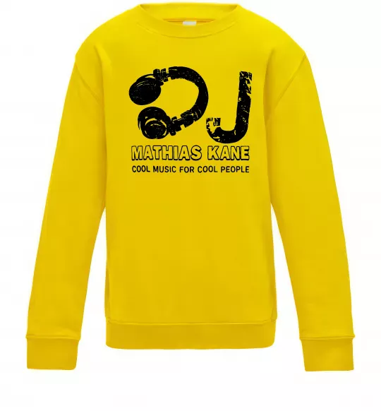 Дитячий світшот Mathias Kane Сонячно жовтий фото