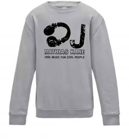 Дитячий світшот Mathias Kane Сірий меланж фото