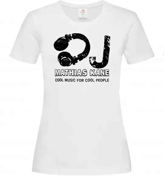Женская футболка Mathias Kane Белый фото